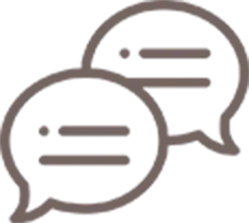 きめ細かいカウンセリングのアイコン