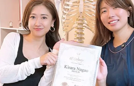 マンツーマン指導の様子