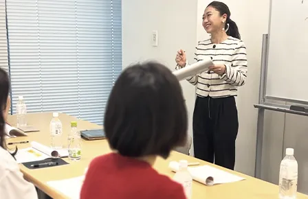 アフターフォローの様子